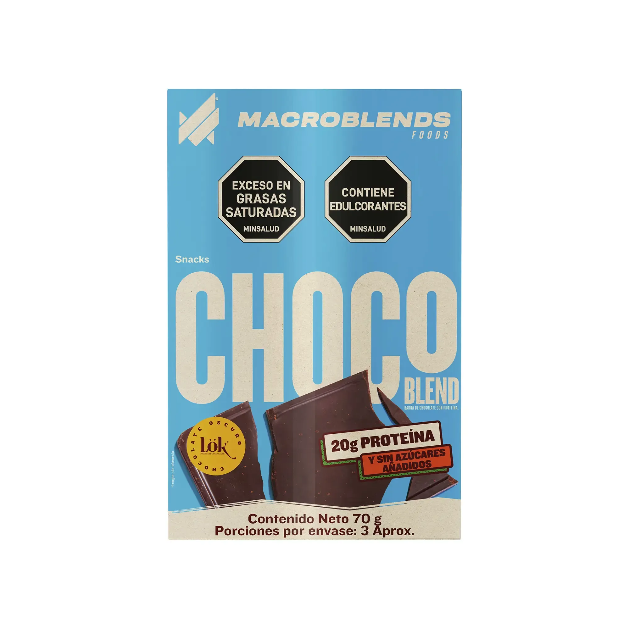SNACK CHOCO BLEND (x12)