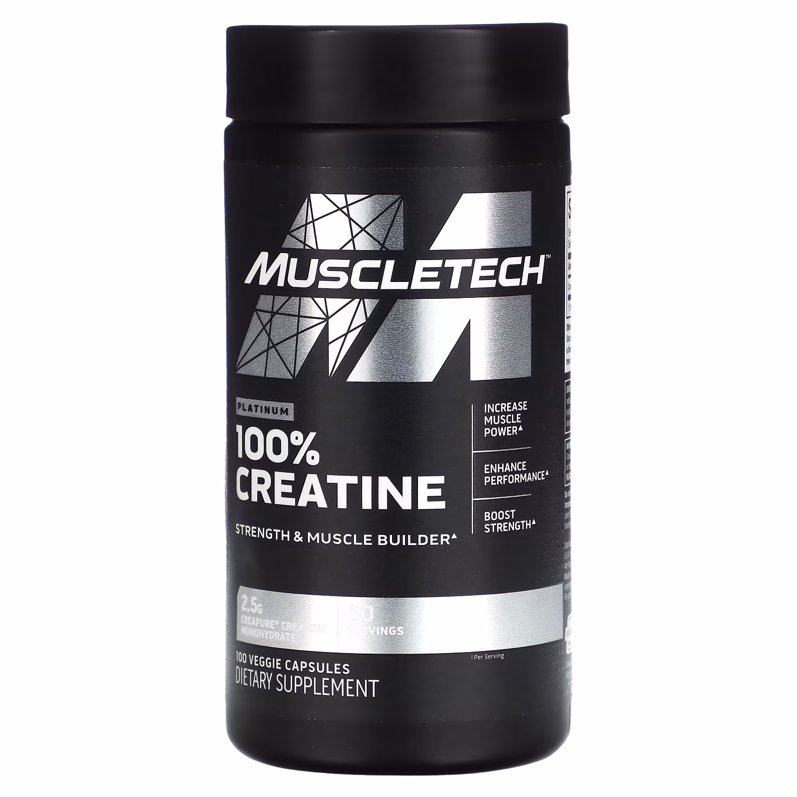 PLATINUM CREATINA 100 CAPS MUSCLETECH