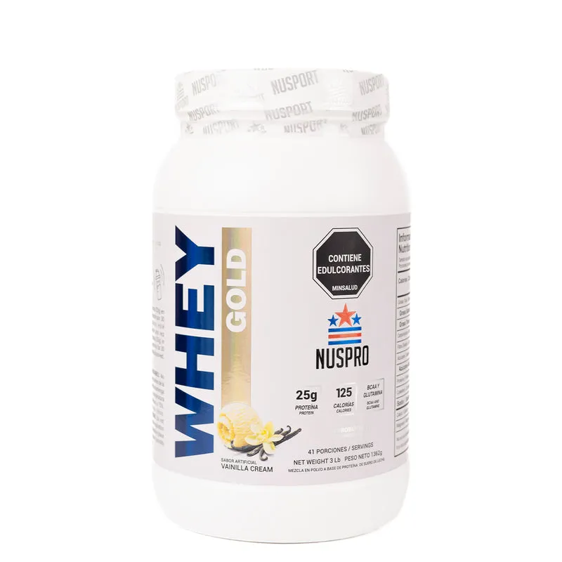 WHEY GOLD 3LB NUSPORT