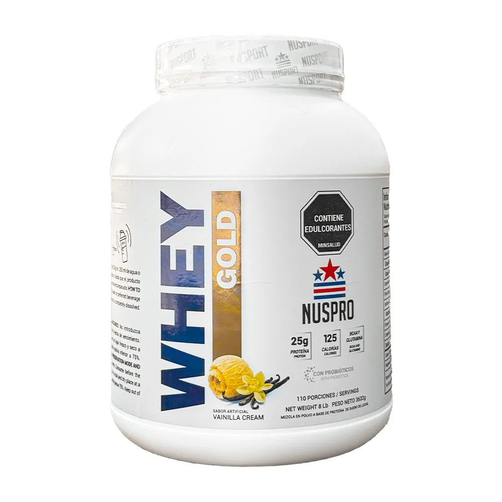 WHEY GOLD 8LB NUSPORT