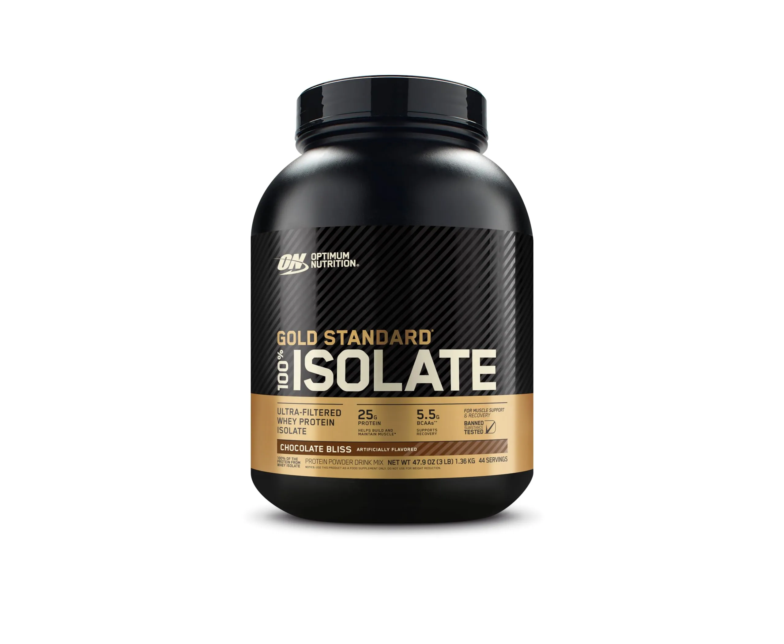 100% GOLD ISOLATE STANDARD 3LB OPTIMUM NUTRITION