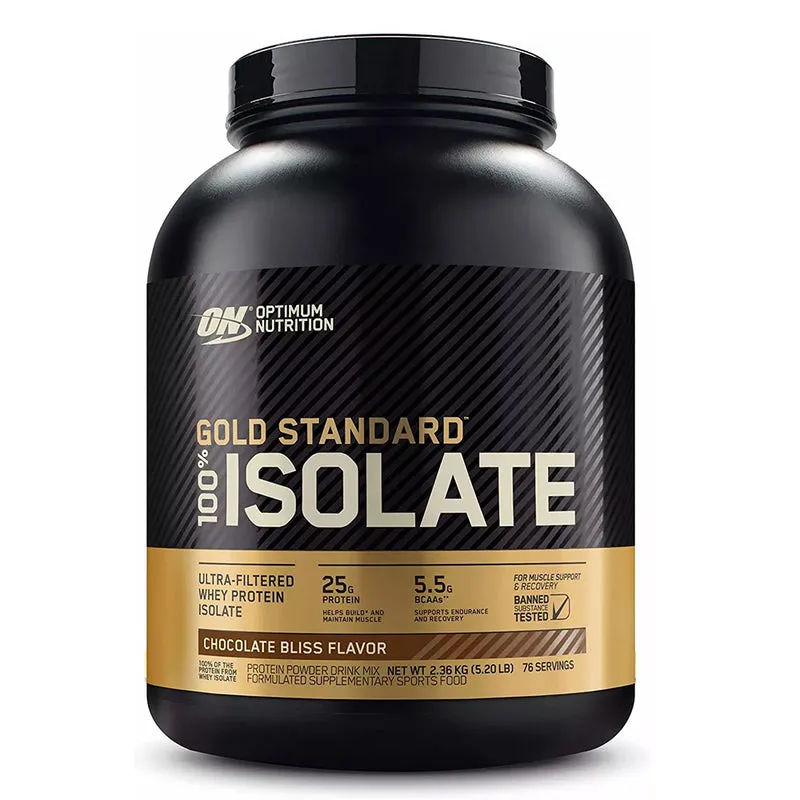 100% GOLD ISOLATE STANDARD 5LB OPTIMUM NUTRITION