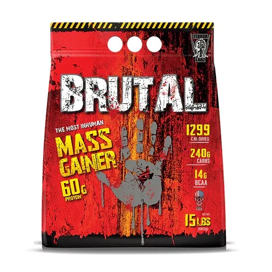 PROTEÍNA BRUTAL MASS GAINER 15 LB OTRAS MARCAS