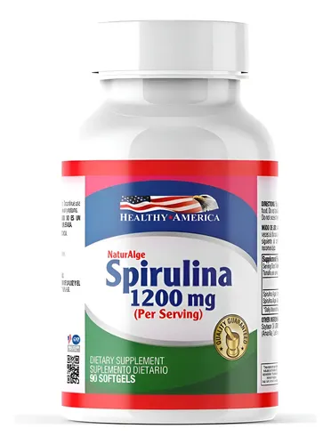 SPIRULINA 1200MG HEALTHY AMERICA