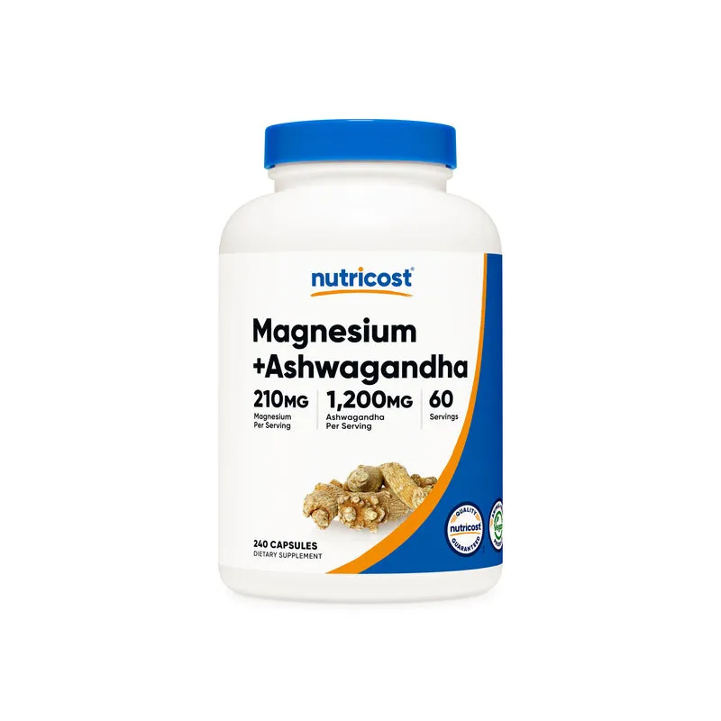 MAGNESIO + ASHWAGANDHA 210MG – 1200MG