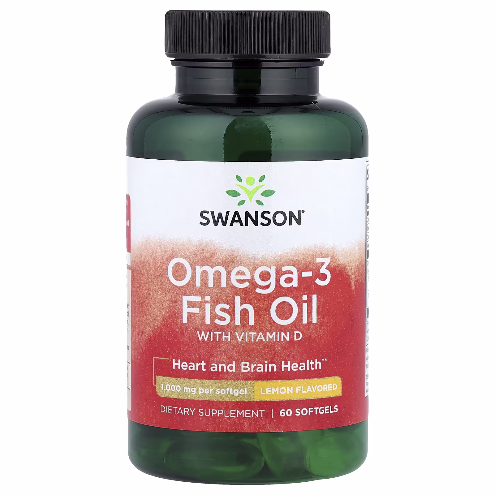 OMEGA 3 FISH OIL VIT D 1000MG SWANSON